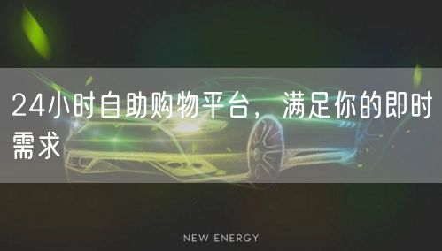 24小时自助购物平台，满足你的即时需求