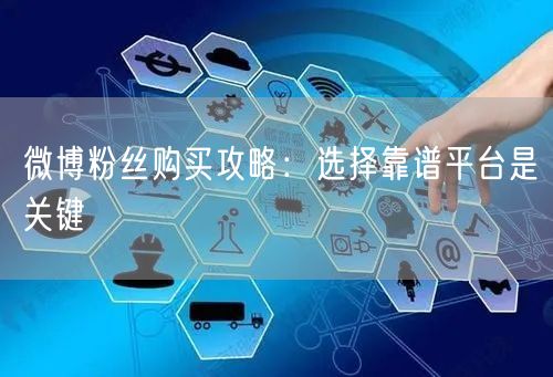 微博粉丝购买攻略：选择靠谱平台是关键