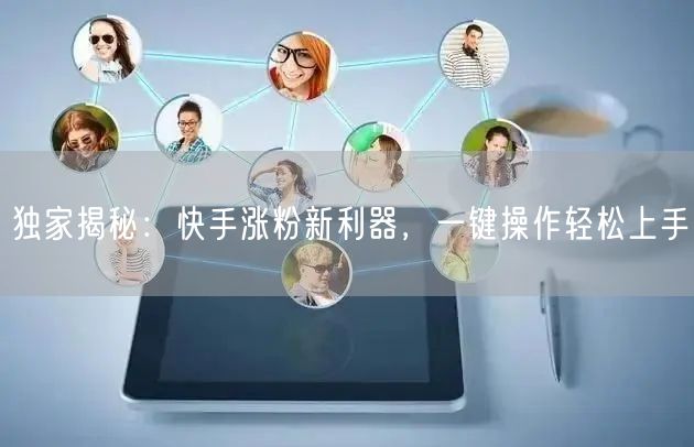 独家揭秘：快手涨粉新利器，一键操作轻松上手